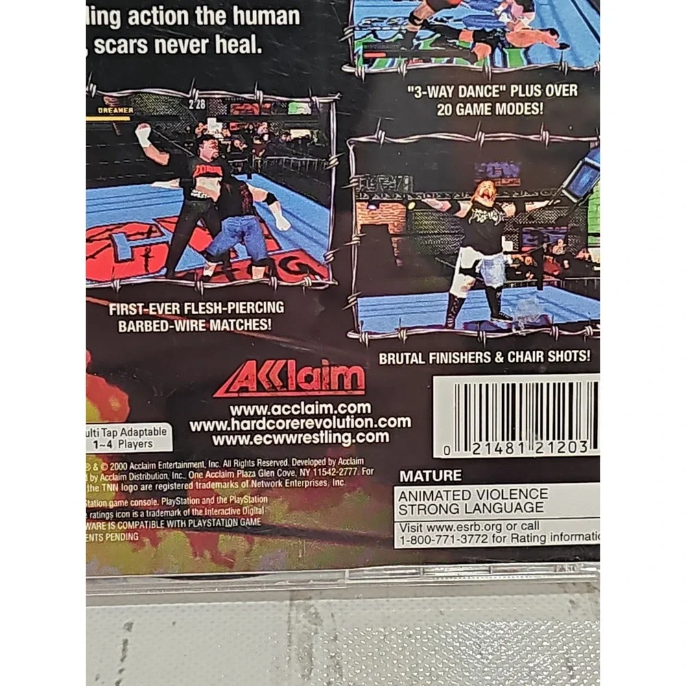 Ecw-Hardcore Revolution - Sony PlayStation 1
